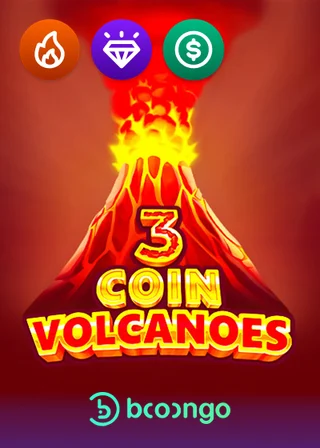 3 Coin Volcanoes — 3Oaks